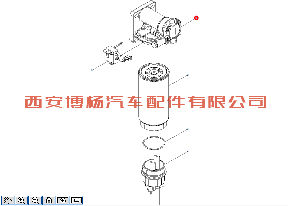 1000424917燃油水寒宝潍柴发动机